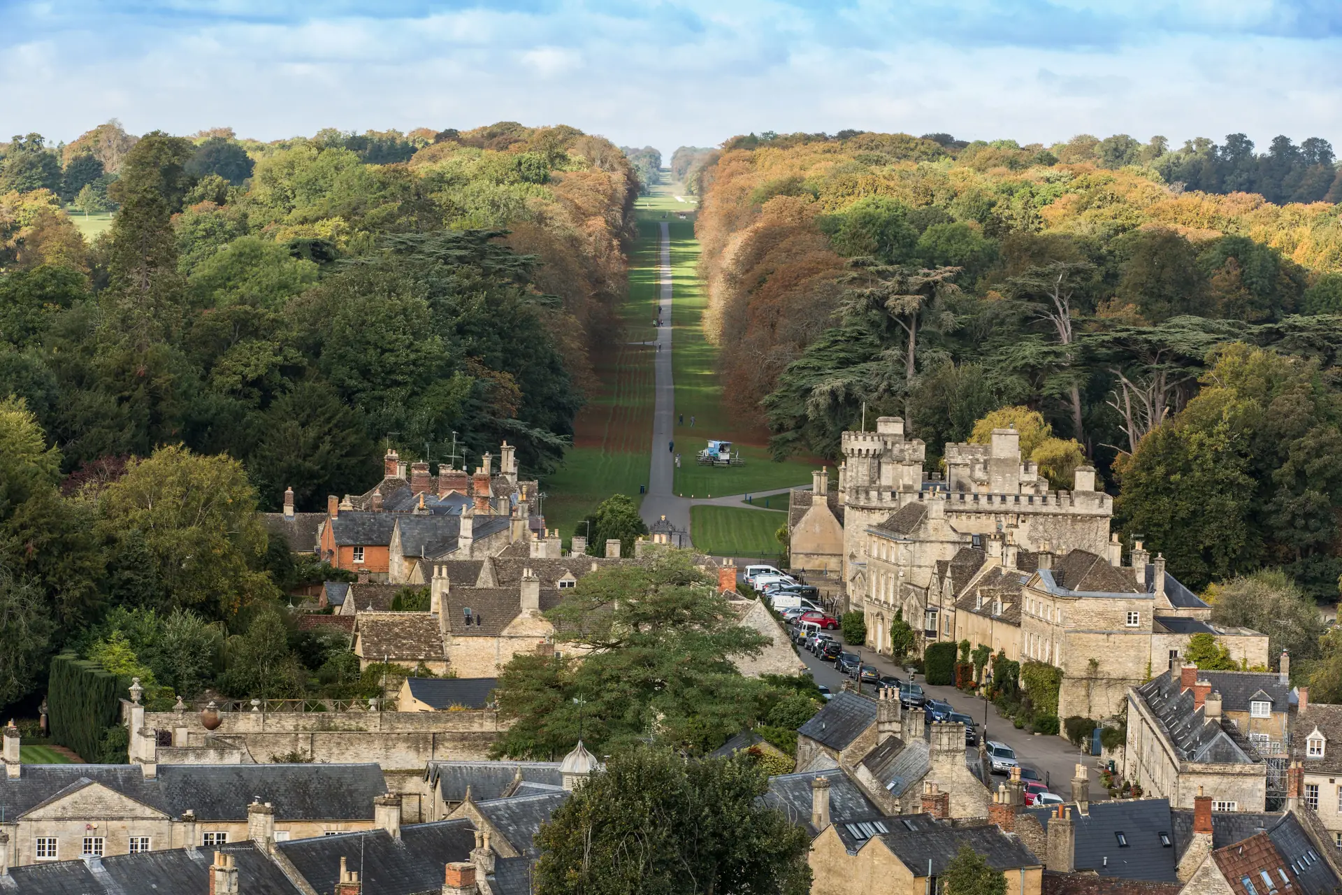 Beautiful Cotswolds landscape near Cirencester