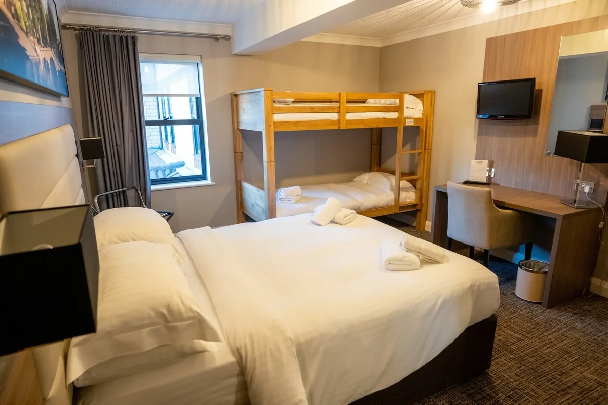 Family room at Riverside Hotel in Cirencester