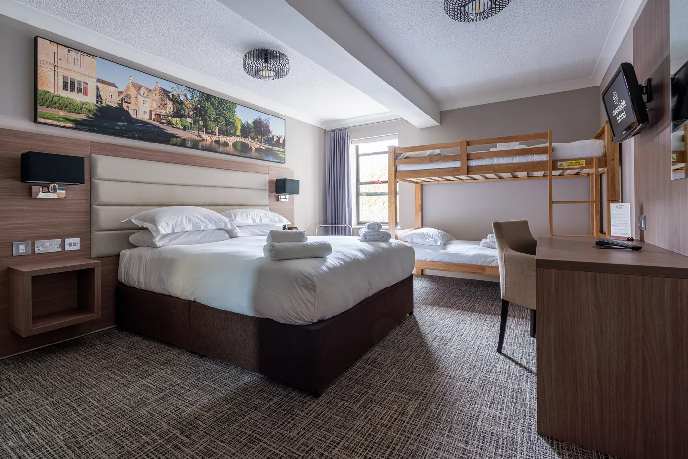 Family room at Riverside Hotel in Cirencester